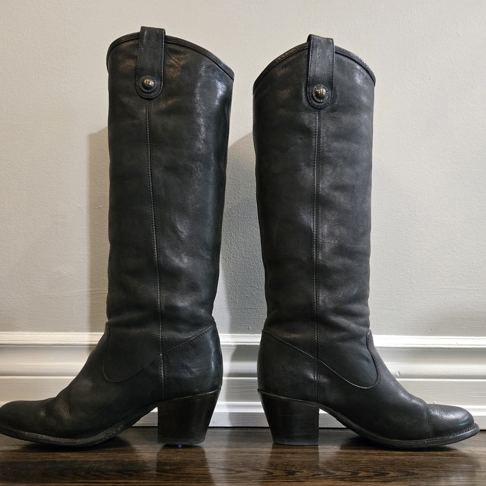 Frye Jackie Button Tall Western Style Boots